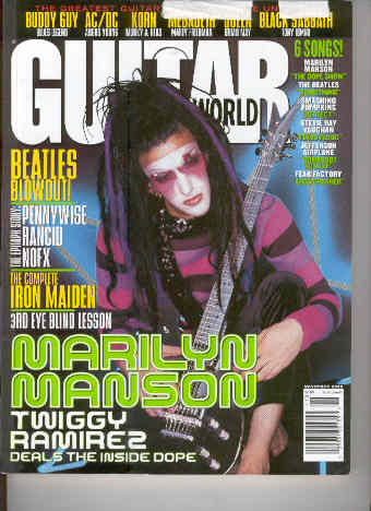 Guitar World nov 98